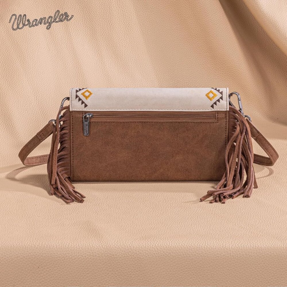 X Wrangler Western Wallet for Women RFID Blocking Wristlet Wallets with Aztec Em - Picture 4 of 8